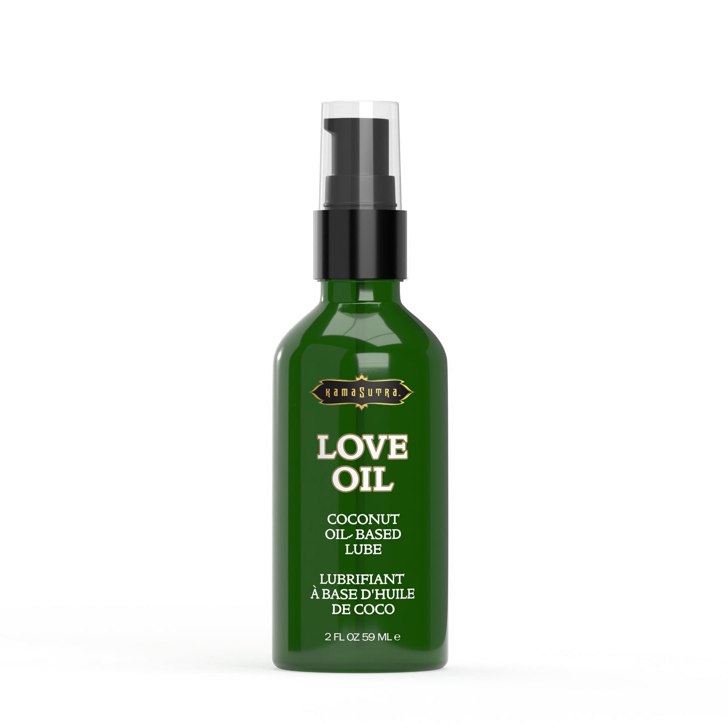Love Oil (coconut oil based) 2 fl oz/59 ml – Rechargeable, Discreet, Intimate Wellness Accessory – Quiet, Rechargeable, Waterproof, Couples & Solo Use, Discreet Intimate Wellness Accessory