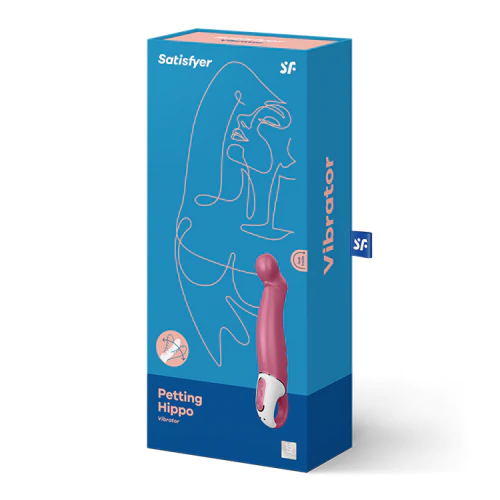 Petting Hippo – Rechargeable, Discreet, Intimate Wellness Accessory – Quiet, Rechargeable, Waterproof, Couples & Solo Use, Discreet Intimate Wellness Accessory