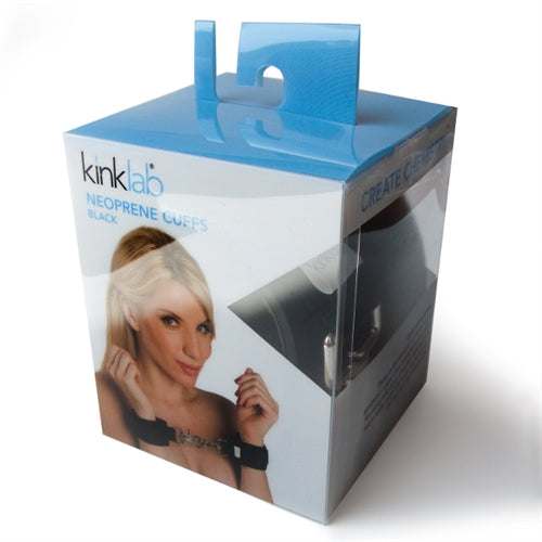 Neoprene Cuffs - Black β Rechargeable, Discreet, Intimate Wellness Accessory β Quiet, Rechargeable, Waterproof, Couples & Solo Use, Discreet Intimate Wellness Accessory