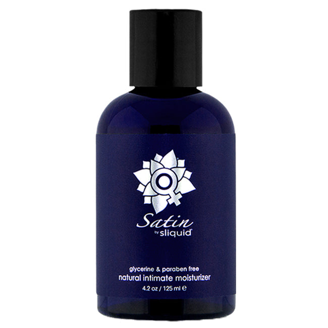 Sliquid Satin Lubricant 4.2oz – Rechargeable, Discreet, Intimate Wellness Accessory – Quiet, Rechargeable, Waterproof, Couples & Solo Use, Discreet Intimate Wellness Accessory