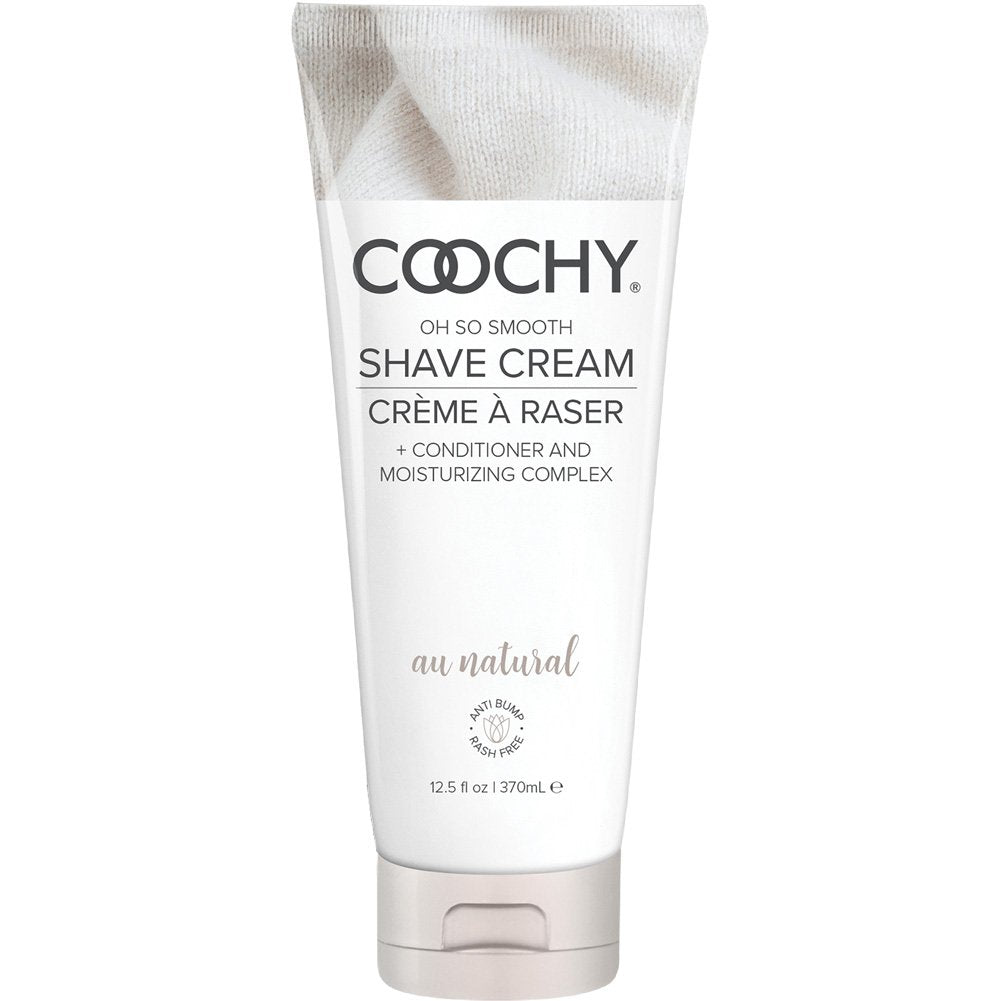 Shave Cream AU NATURAL 12.5 FL OZ – Rechargeable, Discreet, Intimate Wellness Accessory – Quiet, Rechargeable, Waterproof, Couples & Solo Use, Discreet Intimate Wellness Accessory