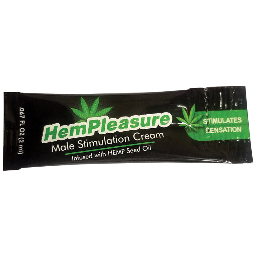 HemPleasure Male Stimulation Cream Foil 2ml.