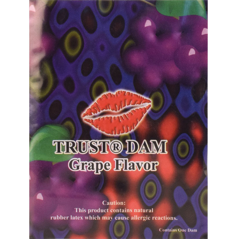Dental Dam Condom-Grape.