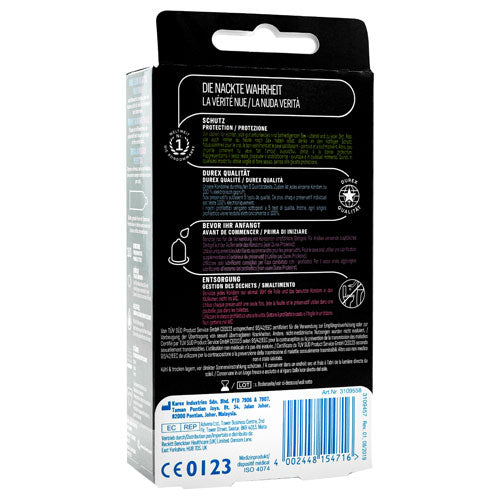 Durex Perfect Glide Box 10 – Rechargeable, Discreet, Intimate Wellness Accessory – Quiet, Rechargeable, Waterproof, Couples & Solo Use, Discreet Intimate Wellness Accessory