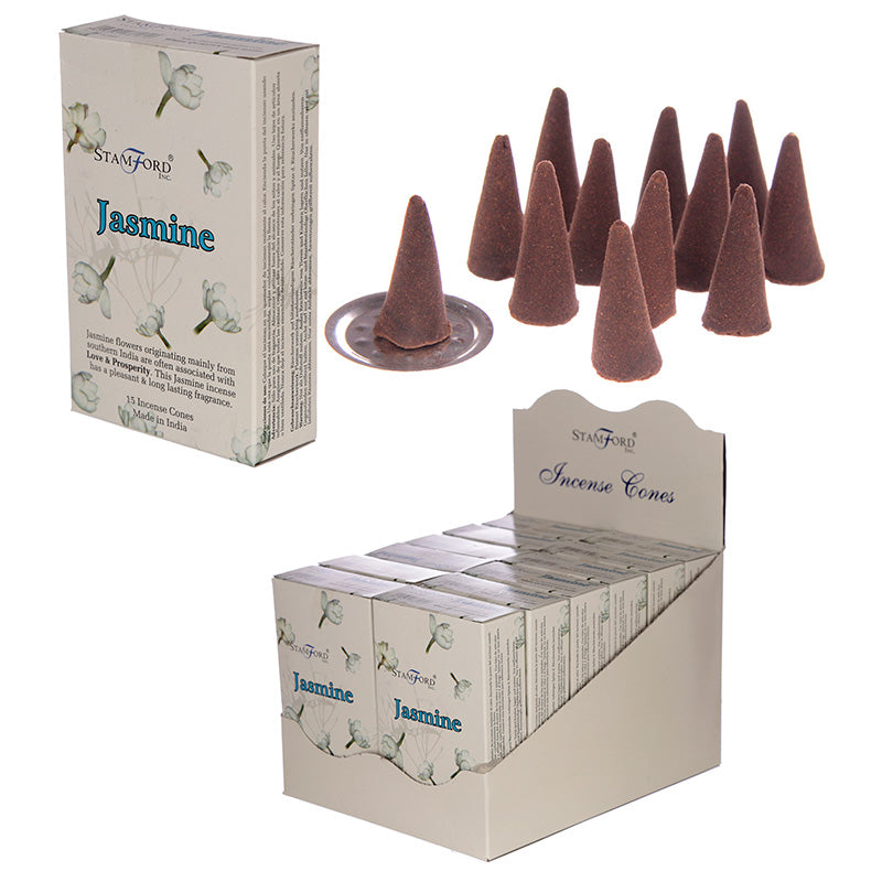 Stamford Hex Incense Cones - Jasmine – Rechargeable, Discreet, Intimate Wellness Accessory – Quiet, Rechargeable, Waterproof, Couples & Solo Use, Discreet Intimate Wellness Accessory