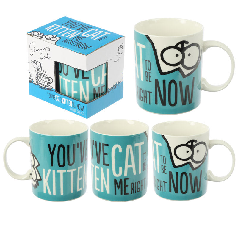Collectable Porcelain Mug - Simon's Cat Kitten Slogan – Rechargeable, Discreet, Intimate Wellness Accessory – Quiet, Rechargeable, Waterproof, Couples & Solo Use, Discreet Intimate Wellness Accessory