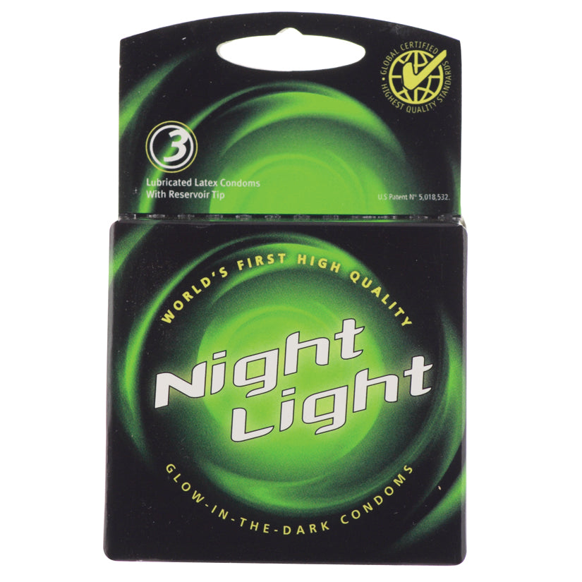 Night Light Condoms (3 Pack).