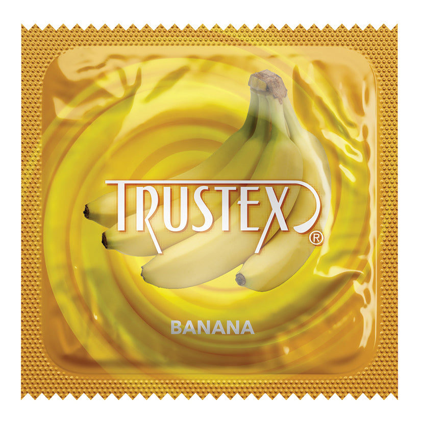 Trustex Flavored Condom-Banana (Bulk).