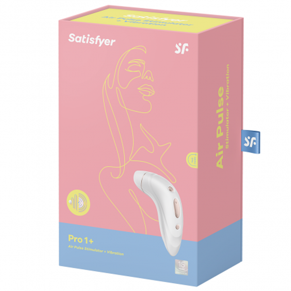 Pro 1+ - white, rose gold – Rechargeable, Discreet, Intimate Wellness Accessory – Quiet, Rechargeable, Waterproof, Couples & Solo Use, Discreet Intimate Wellness Accessory