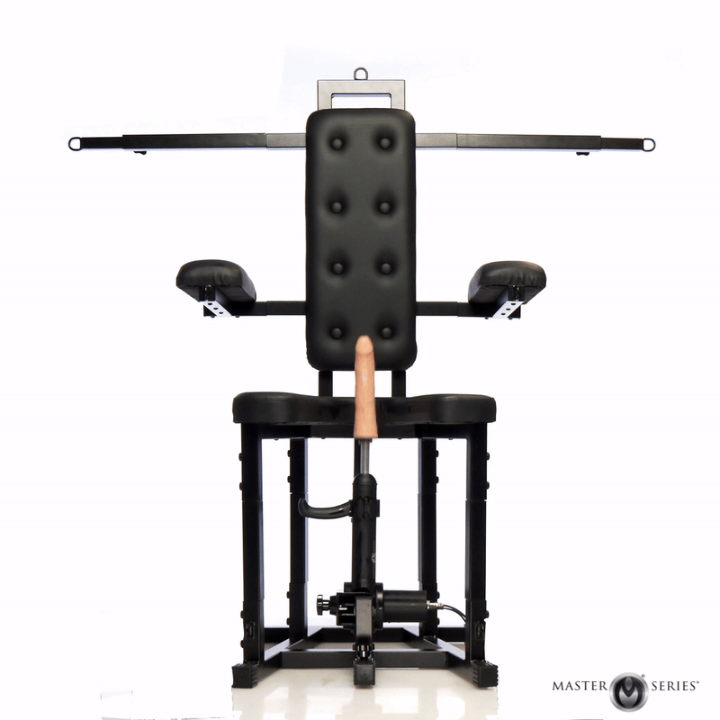 Enforcer Chair with intimacy Machine – Rechargeable, Discreet, Intimate Wellness Accessory – Quiet, Rechargeable, Waterproof, Couples & Solo Use, Discreet Intimate Wellness Accessory