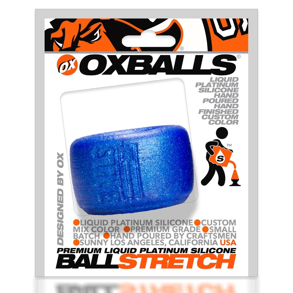 BALLS-T, ballstretcher, BLUEBALLS METALLIC – Rechargeable, Discreet, Intimate Wellness Accessory – Quiet, Rechargeable, Waterproof, Couples & Solo Use, Discreet Intimate Wellness Accessory