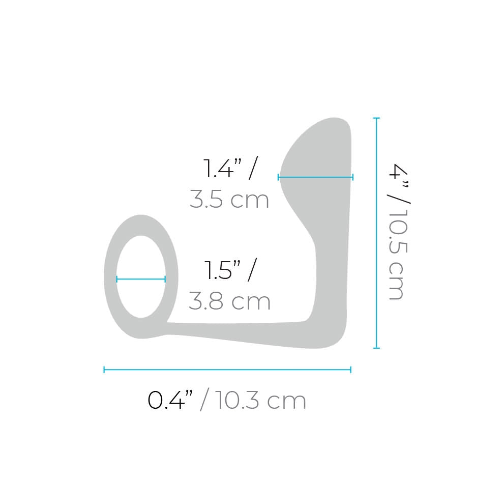 RINGER male RING & PLUG – Rechargeable, Discreet, Intimate Wellness Accessory – Quiet, Rechargeable, Waterproof, Couples & Solo Use, Discreet Intimate Wellness Accessory