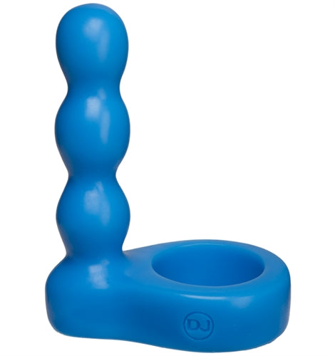 Platinum Premium Silicone - the Double Dip 2 - Blue – Rechargeable, Discreet, Intimate Wellness Accessory – Quiet, Rechargeable, Waterproof, Couples & Solo Use, Discreet Intimate Wellness Accessory