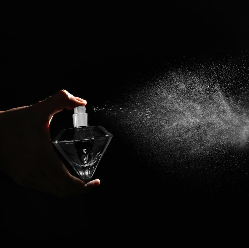 Matchmaker Black Diamond Pheromone Parfum - Attract Her 30ml / 1 fl oz β Rechargeable, Discreet, Intimate Wellness Accessory β Quiet, Rechargeable, Waterproof, Couples & Solo Use, Discreet Intimate Wellness Accessory