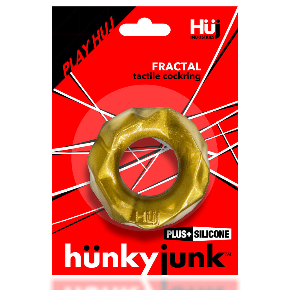 FRACTAL tactile cockring BRONZE – Rechargeable, Discreet, Intimate Wellness Accessory – Quiet, Rechargeable, Waterproof, Couples & Solo Use, Discreet Intimate Wellness Accessory