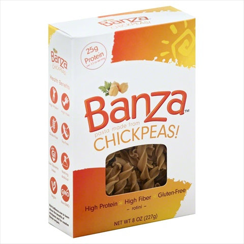 BANZA PASTA CHICKPEA ROTINI-8 OZ -Pack of 6 – Rechargeable, Discreet, Intimate Wellness Accessory – Quiet, Rechargeable, Waterproof, Couples & Solo Use, Discreet Intimate Wellness Accessory