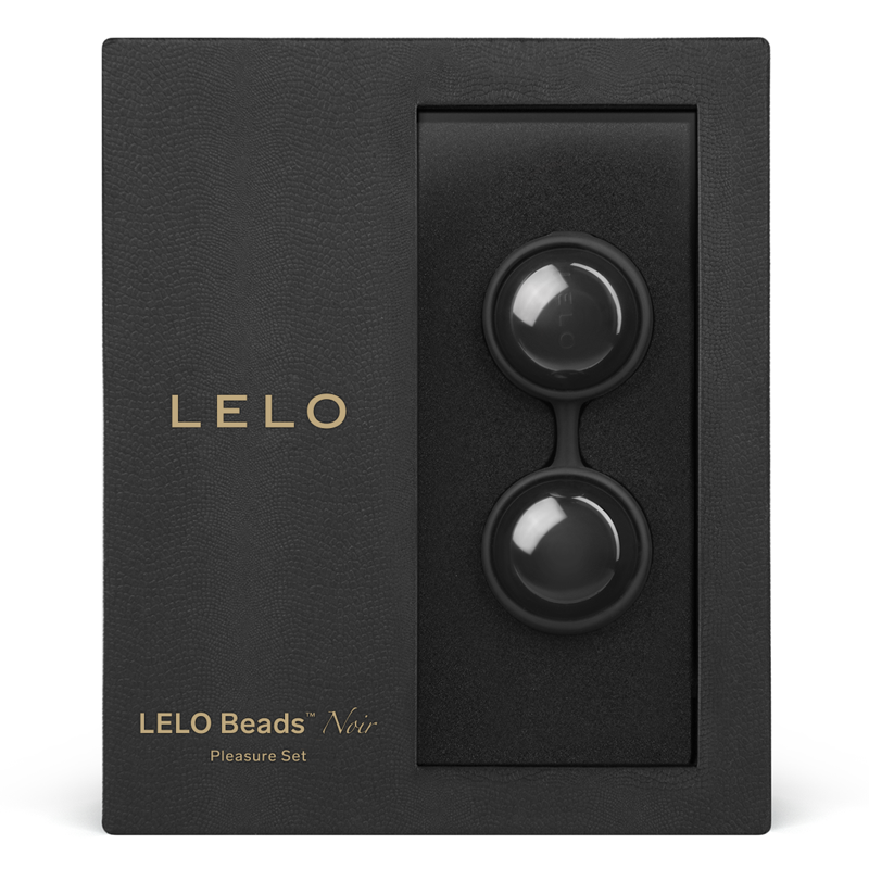 LELO Beads Noir – Rechargeable, Discreet, Intimate Wellness Accessory – Quiet, Rechargeable, Waterproof, Couples & Solo Use, Discreet Intimate Wellness Accessory