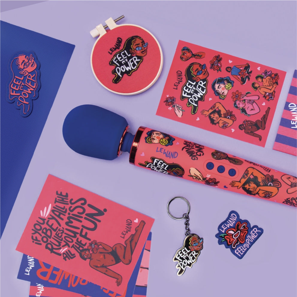 Feel My Power x Kelly Malka β Rechargeable, Discreet, Intimate Wellness Accessory β Quiet, Rechargeable, Waterproof, Couples & Solo Use, Discreet Intimate Wellness Accessory