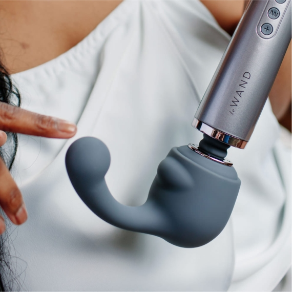 Curve Silicone Attachment – Rechargeable, Discreet, Intimate Wellness Accessory – Quiet, Rechargeable, Waterproof, Couples & Solo Use, Discreet Intimate Wellness Accessory