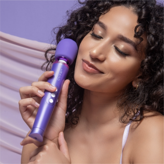 Petite Rechargeable Massager - Violet – Rechargeable, Discreet, Intimate Wellness Accessory – Quiet, Rechargeable, Waterproof, Couples & Solo Use, Discreet Intimate Wellness Accessory