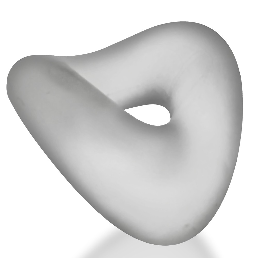 FORM cockring, CLEAR ICE – Rechargeable, Discreet, Intimate Wellness Accessory – Quiet, Rechargeable, Waterproof, Couples & Solo Use, Discreet Intimate Wellness Accessory