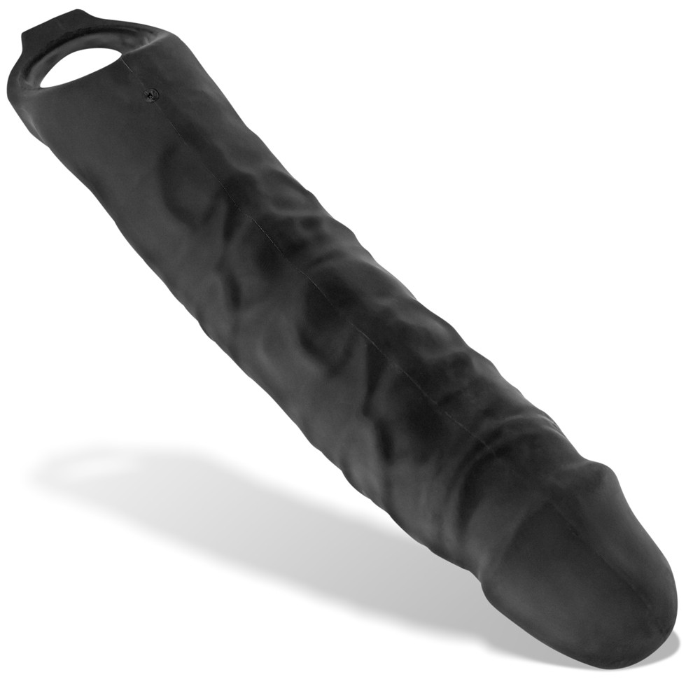 SNAKE, longest cocksheath, BLACK ICE – Rechargeable, Discreet, Intimate Wellness Accessory – Quiet, Rechargeable, Waterproof, Couples & Solo Use, Discreet Intimate Wellness Accessory