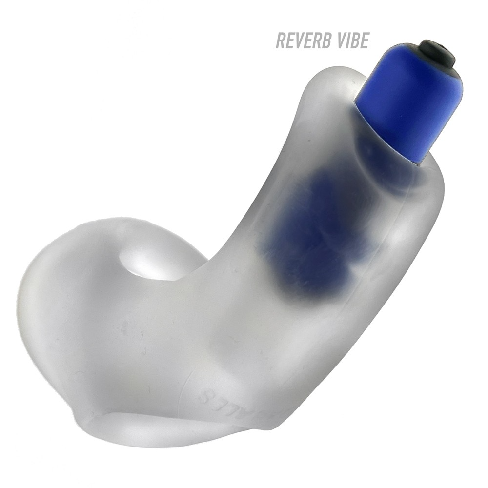 BUZZFUCK, sling with taint vibe, CLEAR ICE – Rechargeable, Discreet, Intimate Wellness Accessory – Quiet, Rechargeable, Waterproof, Couples & Solo Use, Discreet Intimate Wellness Accessory