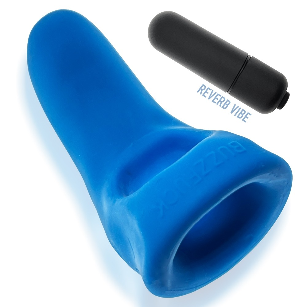 BUZZFUCK, sling with taint vibe, TEAL ICE – Rechargeable, Discreet, Intimate Wellness Accessory – Quiet, Rechargeable, Waterproof, Couples & Solo Use, Discreet Intimate Wellness Accessory