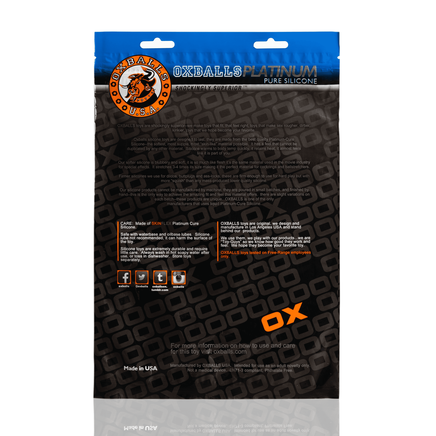 PIG HOLE MORPH, hollow plug, BLUEBALLS METALLIC – Rechargeable, Discreet, Intimate Wellness Accessory – Quiet, Rechargeable, Waterproof, Couples & Solo Use, Discreet Intimate Wellness Accessory