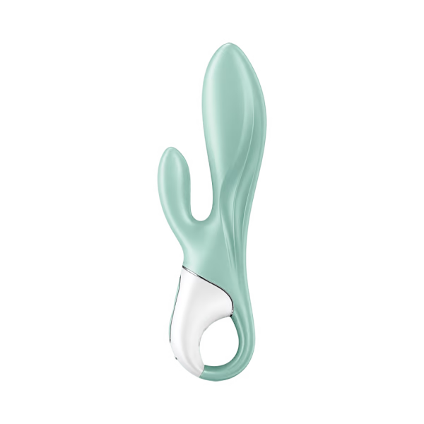 Air Pump Bunny 5+ Mint – Rechargeable, Discreet, Intimate Wellness Accessory – Quiet, Rechargeable, Waterproof, Couples & Solo Use, Discreet Intimate Wellness Accessory