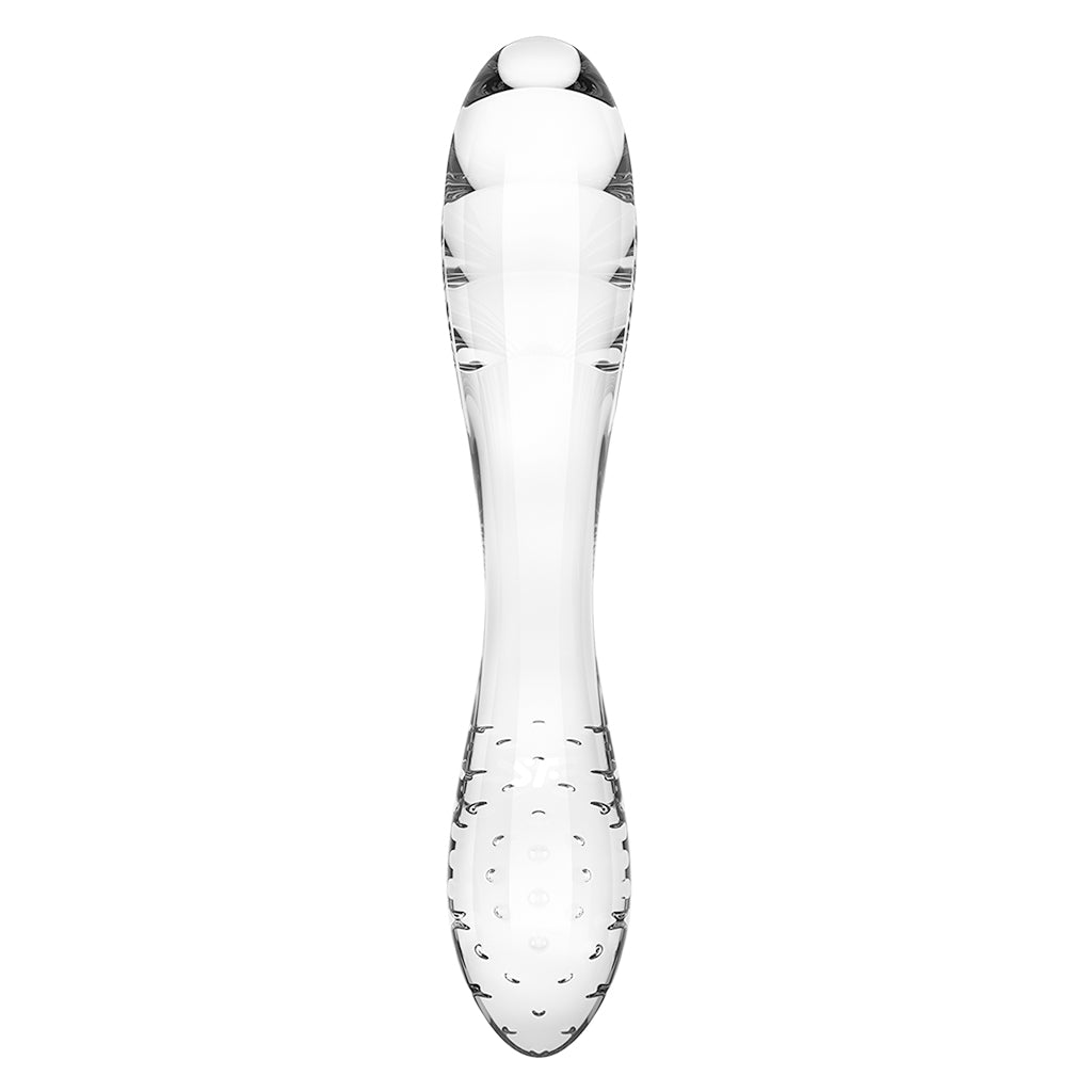 Dazzling Crystal - Transparent – Rechargeable, Discreet, Intimate Wellness Accessory – Quiet, Rechargeable, Waterproof, Couples & Solo Use, Discreet Intimate Wellness Accessory