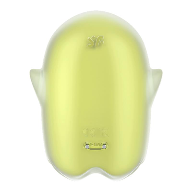 Glowing Ghost - Yellow – Rechargeable, Discreet, Intimate Wellness Accessory – Quiet, Rechargeable, Waterproof, Couples & Solo Use, Discreet Intimate Wellness Accessory