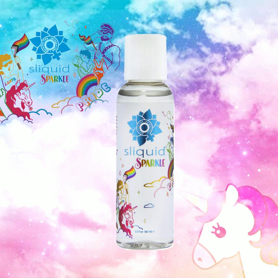 Sparkle Pride personal lubricant 2oz – Rechargeable, Discreet, Intimate Wellness Accessory – Quiet, Rechargeable, Waterproof, Couples & Solo Use, Discreet Intimate Wellness Accessory