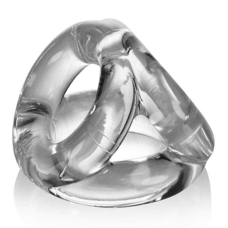 TRI-SPORT, cocksling - CLEAR – Rechargeable, Discreet, Intimate Wellness Accessory – Quiet, Rechargeable, Waterproof, Couples & Solo Use, Discreet Intimate Wellness Accessory