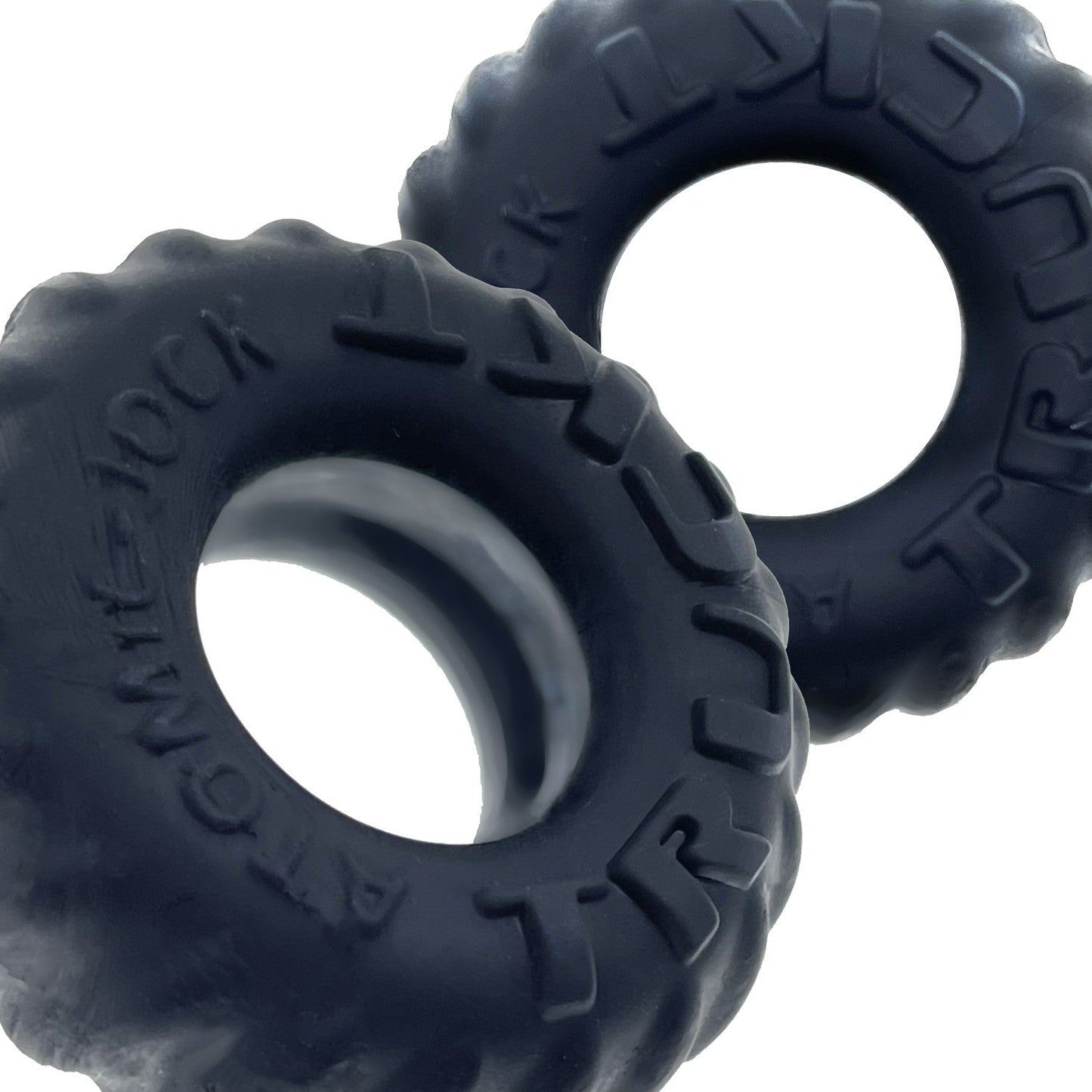 TRUCKT, 2-piece cockring - PLUS+SILICONE special edition - NIGHT – Rechargeable, Discreet, Intimate Wellness Accessory – Quiet, Rechargeable, Waterproof, Couples & Solo Use, Discreet Intimate Wellness Accessory