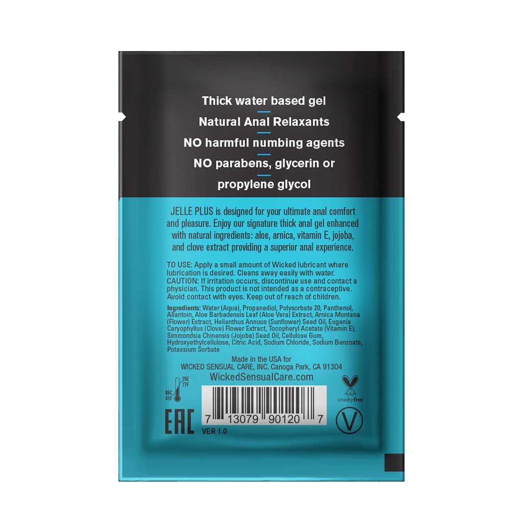 Jelle Plus 0.10 oz Sachet – Rechargeable, Discreet, Intimate Wellness Accessory – Quiet, Rechargeable, Waterproof, Couples & Solo Use, Discreet Intimate Wellness Accessory