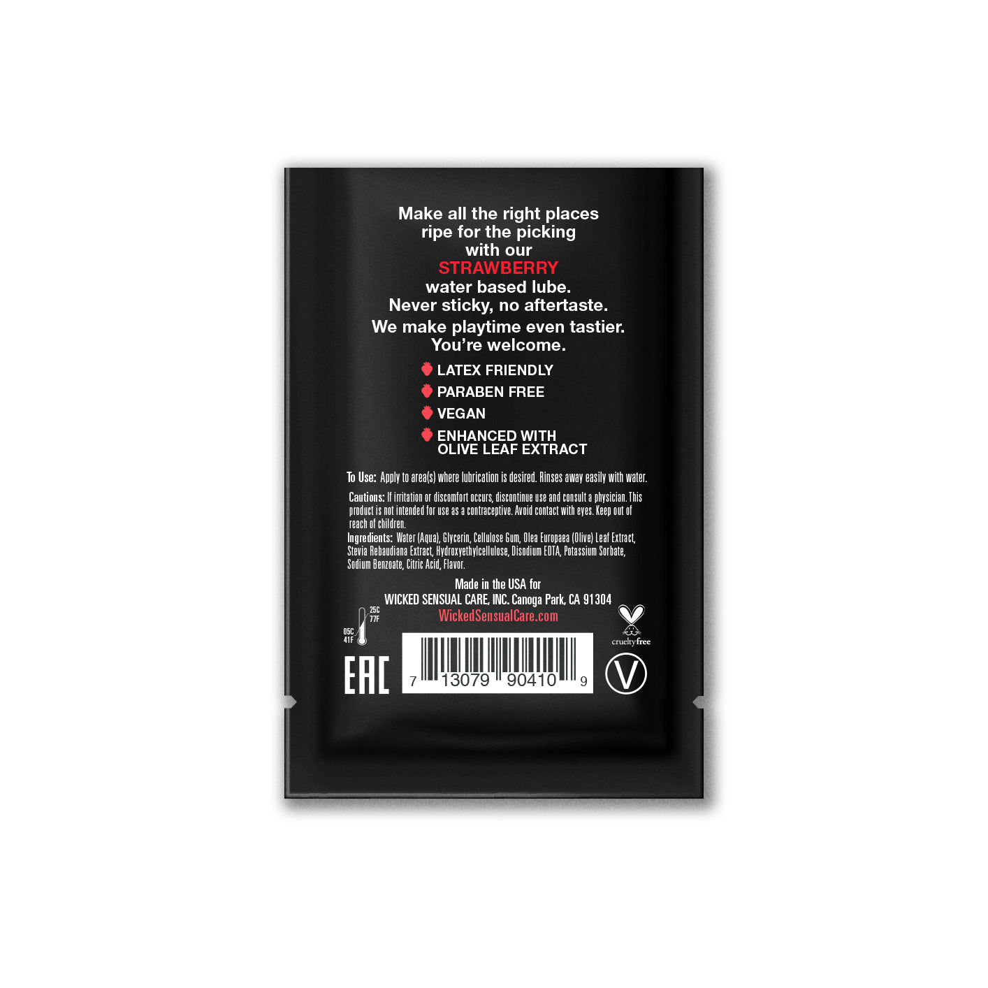 Aqua Strawberry Sachet – Rechargeable, Discreet, Intimate Wellness Accessory – Quiet, Rechargeable, Waterproof, Couples & Solo Use, Discreet Intimate Wellness Accessory