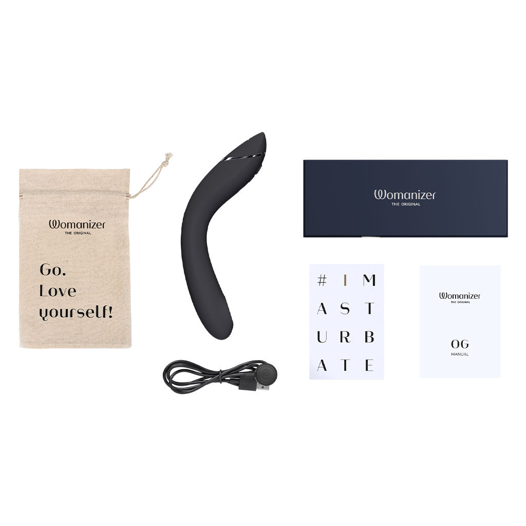 OG - Slate Grey – Rechargeable, Discreet, Intimate Wellness Accessory – Quiet, Rechargeable, Waterproof, Couples & Solo Use, Discreet Intimate Wellness Accessory