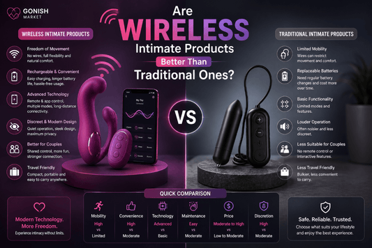 Are Wireless Intimate Products Better Than Traditional Ones?