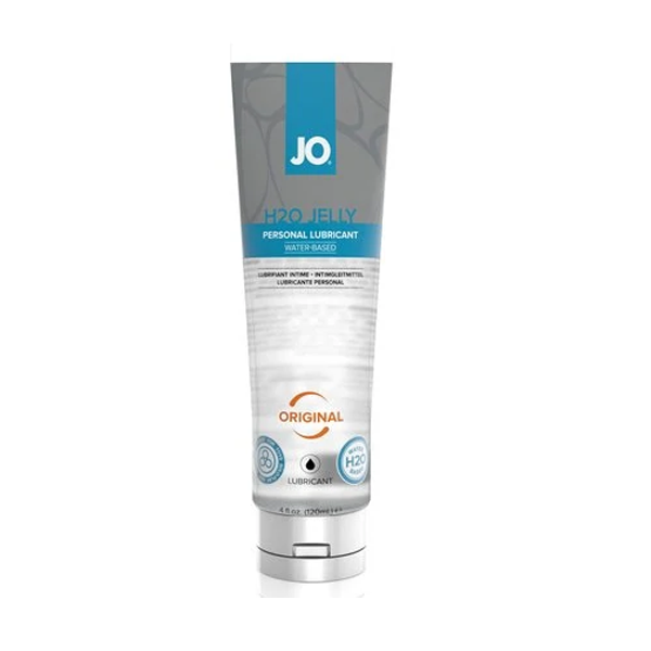 JO H2O Jelly-Original Lubricant 4 fl oz – Rechargeable, Discreet, Intimate Wellness Accessory – Quiet, Rechargeable, Waterproof, Couples & Solo Use, Discreet Intimate Wellness Accessory