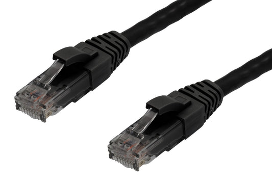 50m RJ45 CAT6 Ethernet Cable. Black