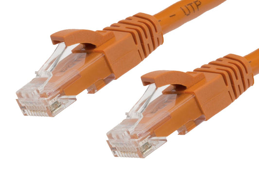 50m RJ45 CAT6 Ethernet Cable. Orange