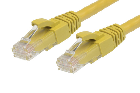 50m RJ45 CAT6 Ethernet Cable. Yellow