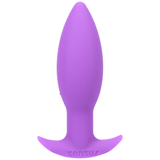 Tantus Silicone Neo Silicone Butt Plug Purple – Rechargeable, Discreet, Intimate Wellness Accessory – Quiet, Rechargeable, Waterproof, Couples & Solo Use, Discreet Intimate Wellness Accessory