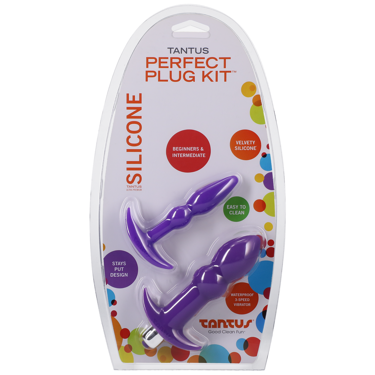 Perfect Plug Kit Lilac Firm – Rechargeable, Discreet, Intimate Wellness Accessory – Quiet, Rechargeable, Waterproof, Couples & Solo Use, Discreet Intimate Wellness Accessory