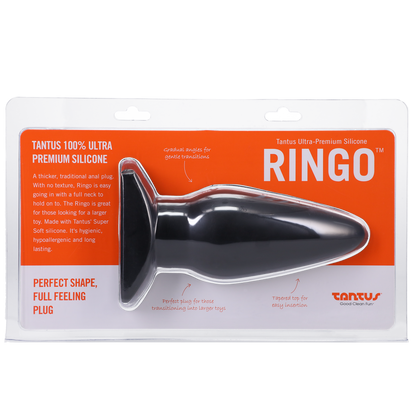 Silicone Ringo Silicone Butt Plug – Rechargeable, Discreet, Intimate Wellness Accessory – Quiet, Rechargeable, Waterproof, Couples & Solo Use, Discreet Intimate Wellness Accessory
