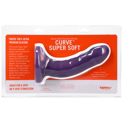 Silicone Curve personal massager Amethyst – Rechargeable, Discreet, Intimate Wellness Accessory – Quiet, Rechargeable, Waterproof, Couples & Solo Use, Discreet Intimate Wellness Accessory