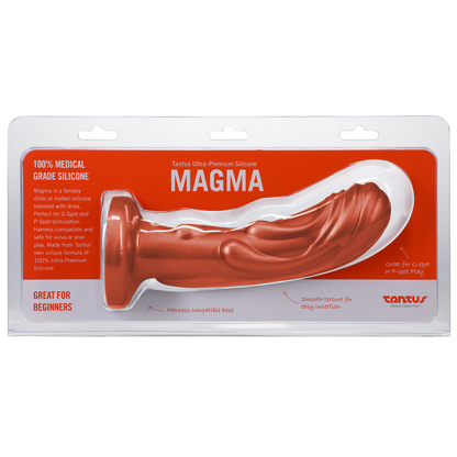 Magma - Copper – Rechargeable, Discreet, Intimate Wellness Accessory – Quiet, Rechargeable, Waterproof, Couples & Solo Use, Discreet Intimate Wellness Accessory