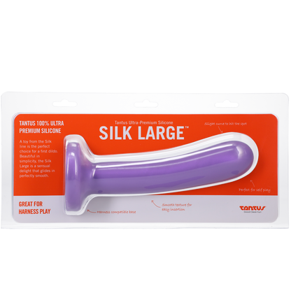 Silicone Silk Large Silicone personal massager – Rechargeable, Discreet, Intimate Wellness Accessory – Quiet, Rechargeable, Waterproof, Couples & Solo Use, Discreet Intimate Wellness Accessory