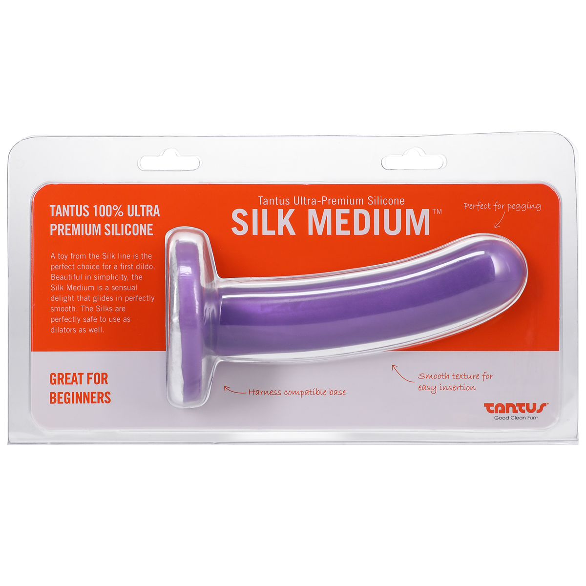 Silk Medium Lavender Firm – Rechargeable, Discreet, Intimate Wellness Accessory – Quiet, Rechargeable, Waterproof, Couples & Solo Use, Discreet Intimate Wellness Accessory